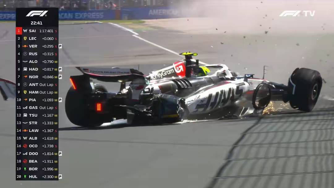 关于哈斯车队险胜威廉姆斯，皮亚斯特里惊艳四座的信息